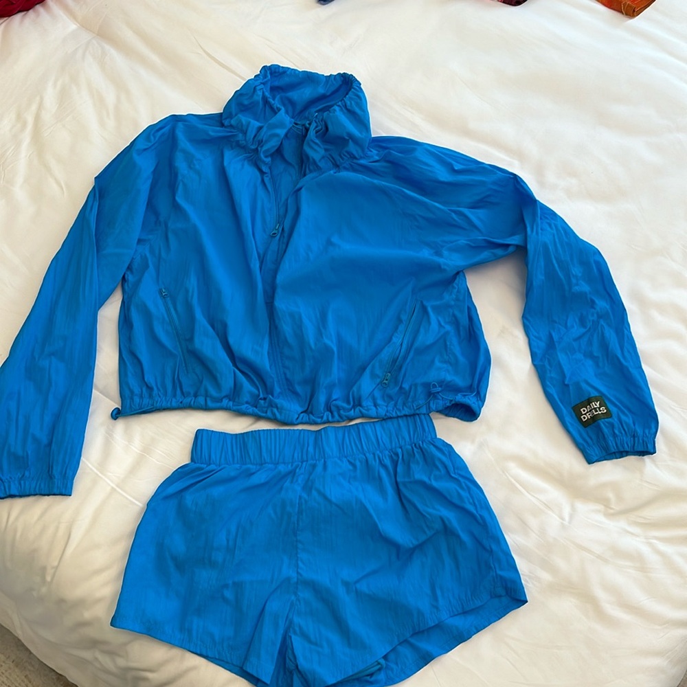 Daily Drills nylon shorts set